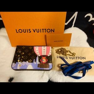 Louis Vuitton Monogram Double Zip Pochette